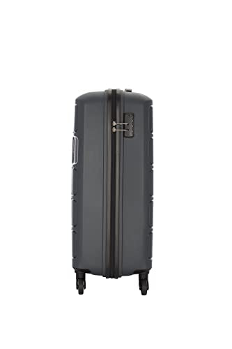 Kamiliant by American Tourister Harrier 56 Cms Small Cabin Polypropylene (PP) Hard Sided 4 Wheeler Spinner Wheels Luggage (Grey)