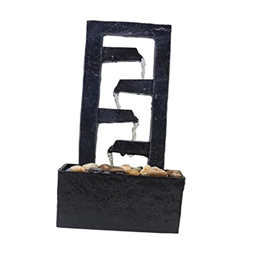 CALANDIS® Tabletop Water Fountain Stress Reliever Landscape Crafts Zen Meditation Bar