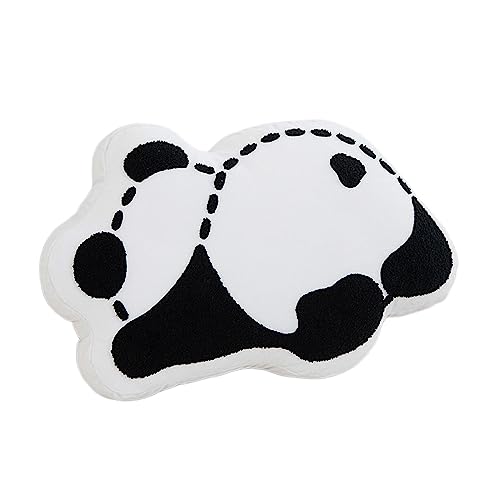 CALANDIS® Panda Plush Pillow Soft Gifts Cute Plush Toy for Adults Gaming Bedroom White | 1Pcs Panda Throw Pillow Case