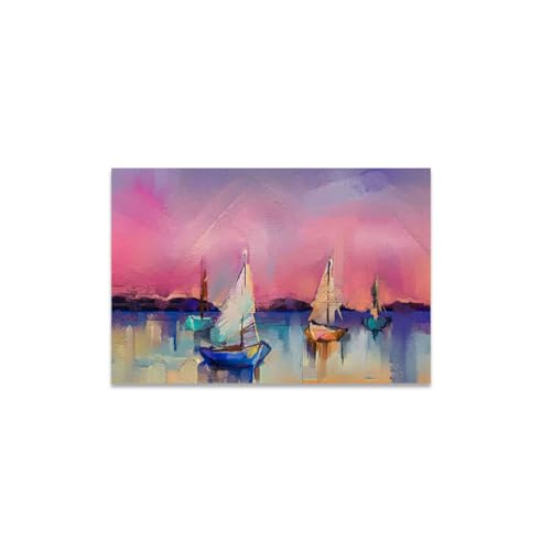 GADGETS WRAP Canvas Gallery Wrap Framed for Home Office Studio Living Room Decoration (14x11inch) - Sailing Towards Sky