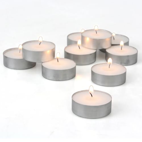 T-Light Long Burning Hours Smokeless Candles 50 Pcs