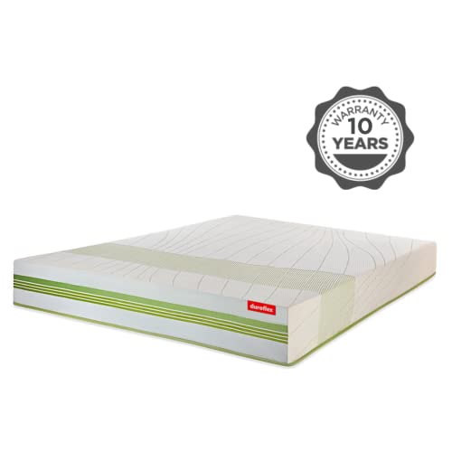 duroflex Prana - Organic Cotton Fabric 8 Inch King Size Casual Spring Mattress