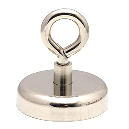 CALANDIS Pull Force Magnets Hook Refrigerator Round Magnets Eyebolt Hooks 34Kg Pull