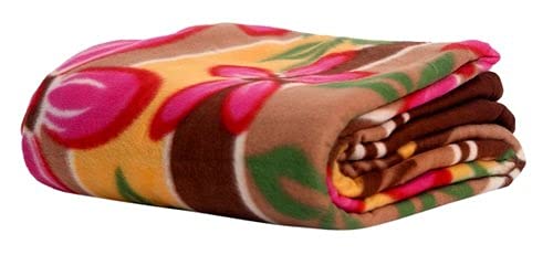 BAVA Home Multipurpose Polar Fleece Single Bed Ac Blanket Assorted Lightweight, Multicolour, Standard