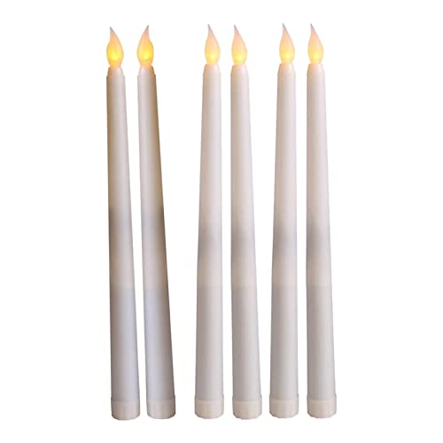 ATORSE® 6 Pieces Flameless Led Candles Battery Operated for Party Halloween Table