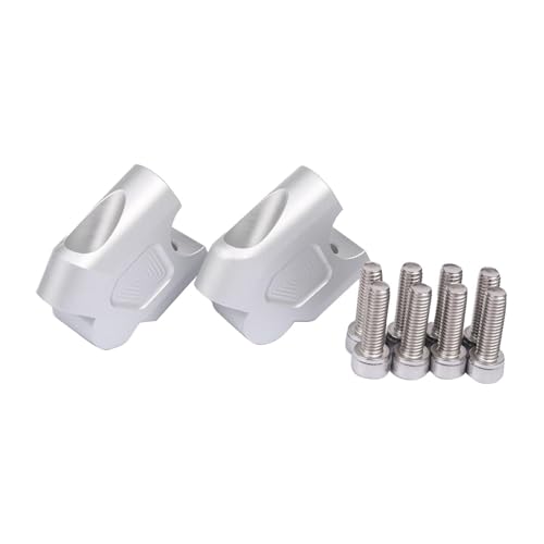 LOOM TREE® 2X Handle Bar Clamp Riser Motorbikes Atv Replacement Handle Bar Riser Clamp Agent | Parts & Accessories | Motorcycle Parts | Handlebars, Grips & Levers | Risers