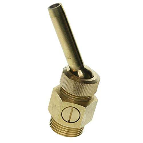 Ubersweet® Imported 3/4" Brass Adjusta Water Flow Straight Fountain zzle Head