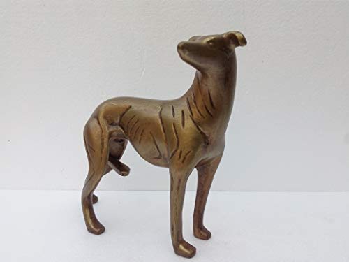 Dog Figurine Greyhound Pair Decorative Statue Sculpture