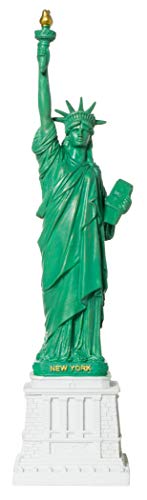 Artisan Owl Statue of Liberty New York City Landmark Replica Statue Souvenir (10.5")