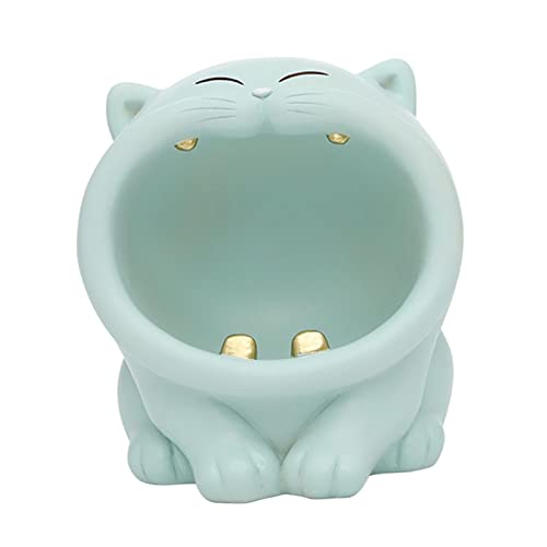 MYADDICTION Resin Animal Ashtray Centerpiece Statue for Indoor Outdoor Desktop Mens Gift Green