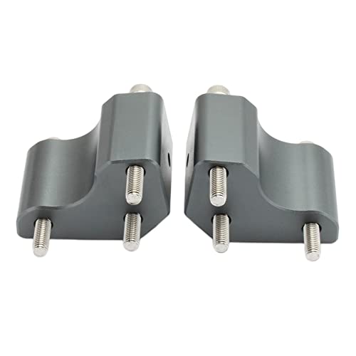 LOOM TREE® Aluminum Handlebar Risers For Gtr1400 Easy Install Grey | 1X Handlebar Riser Kit
