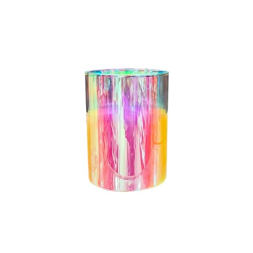 ThirteenKcanddle Flameless LED Pillar Candles, 7 x 10 cm, Acrylic, Battery Operated, Dancing Flame, Flickering, for Home, Wedding, Party, Festival