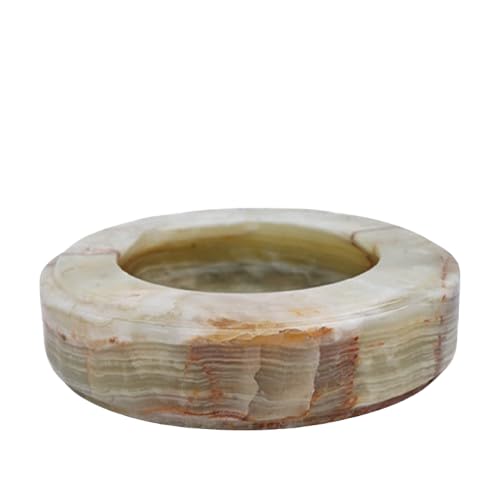 SAARAA FICTIONS White Onyx Ashtray