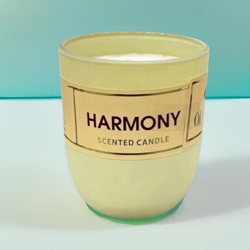 The Decor Affair 1 Pcs Scented Tea Light Candles for Relaxation | Long-Lasting Scented Tea Lights with Unique Fragrances for Creating a Serene | Unique Gifts Ideal. (Harmony Fragrance)