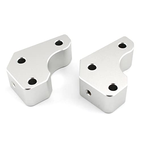 UJEAVETTE Motorcycle Handlebar Risers Kit for GTR1400 2008-2022 Increased 25mm Argent