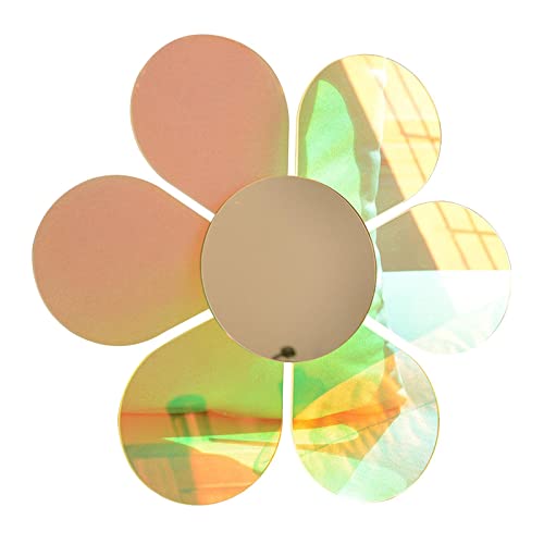 TOG Acrylic Flower Retro Aesthetic Wall Sticker Decal for Home Bathroom M'|Home & Garden| Home Decor| Mirrors'