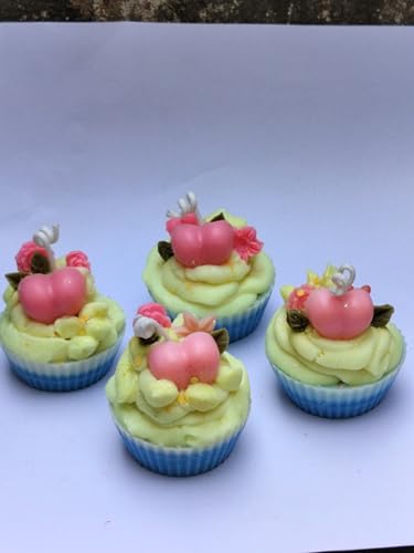 Apeksha's Art & Craft (Combo of 20 Cupcake Candle). (Combo of 5 Sets of Cupcake Candle) Gift Return Gift Birthday Anniversary Celebration Love Party Slightly Scented SOYA Wax Candles