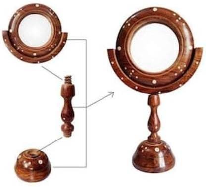 VAS Collection Home Decorative Mirror,Natural Brown