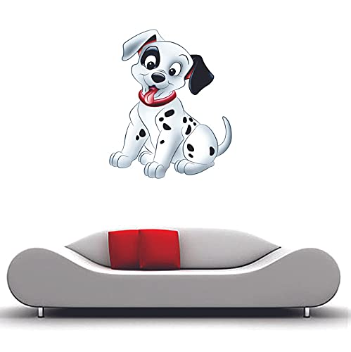 Sticker Cart™ Pongo Dog Wall Sticker for Living Room, Bed Room, Kide Room