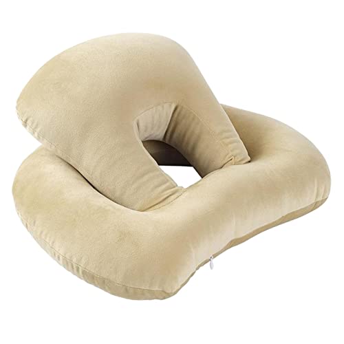 CALANDIS® Memory Foam Explosions Octopus Nap Pillow Support for Office Travelling Desk Olive Green | 1Xnap Pillow