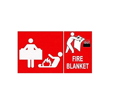 SVT Fire Blanket 1.0m x 2.0m, RED Color