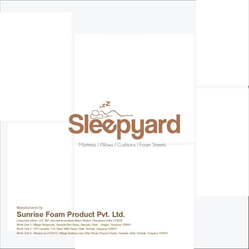 Sleepyard Durofeel Trifold Mattress (78 * 36 * 04)