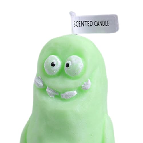 SECRET DESIRE Funny Scented Candles S Decorative Candles for Anniversary Office Bedroom Light Green 12Cm