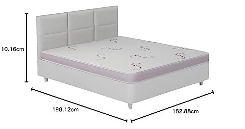 GODREJ INTERIO Ortho Plus 4-inch King Size Foam Mattress (White, 78x72x4)