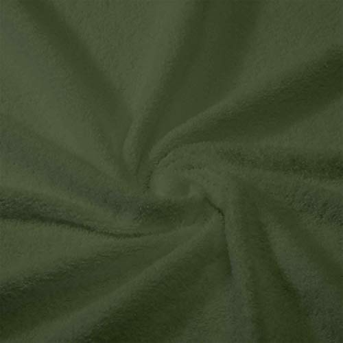 Welspun Quick Solid Cotton 1 Bath Towel - Dry Green