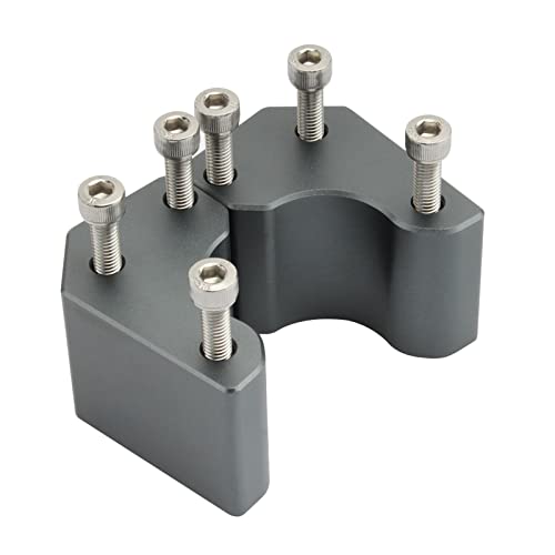 UJEAVETTE Aluminum Handlebar Risers for GTR1400 Easy Install Grey