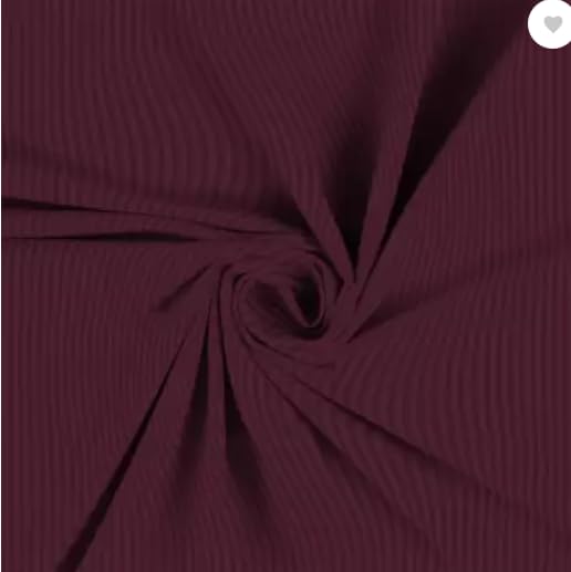 OROXO Luxury 150 TC Glace Cotton Plain Stripe Queen Size Double Bedsheet with 2 Pillow Cover for Home, Hotel, Guest Room (90 X 100) Inch Pack 1 (Wine)