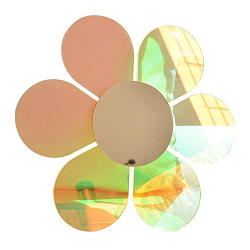 CALANDIS® Acrylic Flower Retro Aesthetic Wall Sticker Decal for Home Bathroom M'