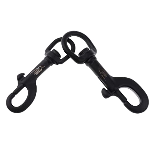 bnf® 316 Stainless Steel Hook Swivel Eye Bolt Snap for Scuba Diving Diver 75mm | Water Sports | Scuba & Snorkeling | Other Scuba & Snorkeling