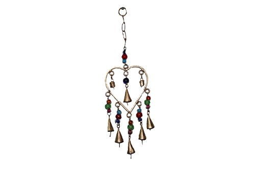 SARVSIDDHI Heart Decorative Hanging with Bells