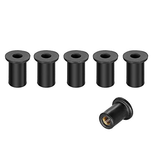 Qunan 6pcs M4/M5/M6 Kayak Rubber Well Nut Fasteners Wellnuts Kayak Acc ories