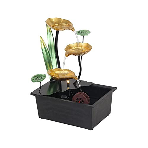 CALANDIS® Electric Tabletop Fountain Decorative Meditation for Garden Office Desk