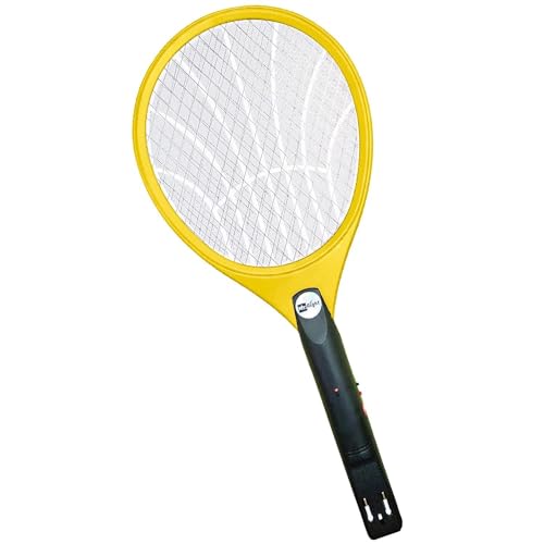 Mr. Right Mosquito Bat (CE Certified) Mosquito Racket Rechargeable | Made in India with 6 Months Warranty (Mustard Yellow)