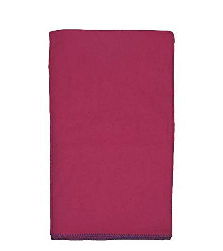 WINSTON HOME Luxury Marino Hoziery Pure Woolen Red Blanket Single Bed for Hospital, Clinic - Pack of 1