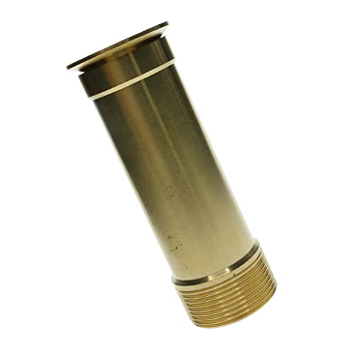 ATORSE® Brass Universal Petunia Trumpet Fountain Nozzle Head Pond Spray Dn40