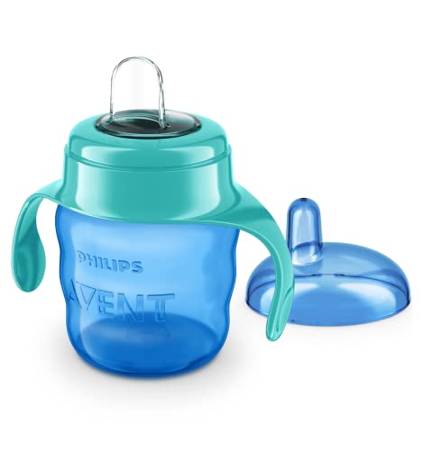 Philips Avent Classic Soft Polypropylene Spout Cup (Green/Blue, 200ml)