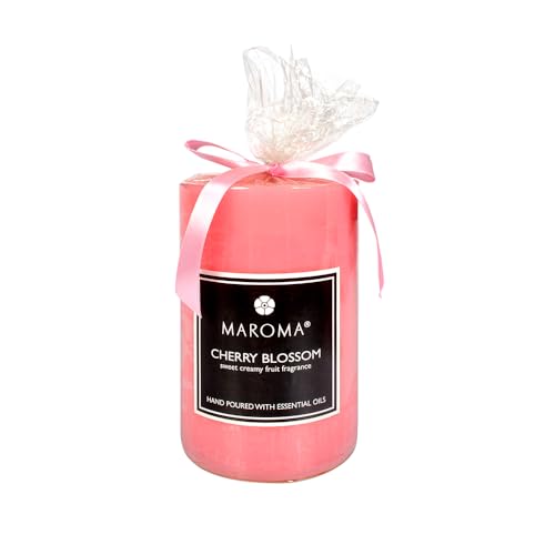 Cylindric Color Candle - 300 GMS. (Pale Pink/Cherry Blossom)