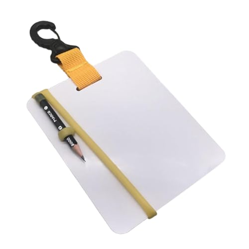 CALANDIS™ Underwater Writing Slate Scuba Writing Slate for Swimming Water Sports Diver | Scuba Snorkeling | Scuba Snorkeling | Water Sports
