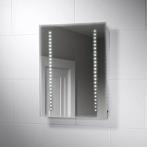 TINITALO Bathroom LED Mirror Home Mirror Wall Mirror with Touch Sensor, 3 Light Effects, Glass, Rectangular LED-37 (18 x 48 Inch)