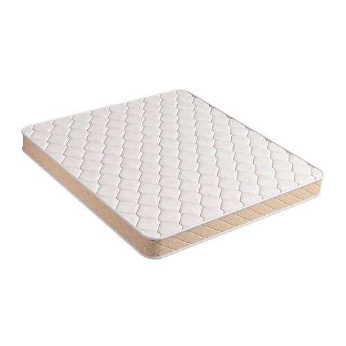 Kurl-On Mattress | Kurlo Bond Plus | Orthopedic 6-Inch Queen Size Bed Mattress (72x60x6 Inches, Medium Soft), Natural Coir + Bonded Foam, Soft Foam for Comfort.