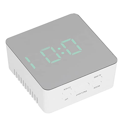 Led Clock, Automatic Mirror Smart Desk Clock for Bedroom Living Room Office(TS-S70-G)