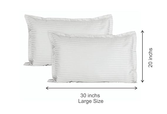 Ultimate Cozy | Sleeping Pillow, (High Density) Gel Microfiber Bed Pillow, Breathable & Hypo-Allergenic Cushion for Bed, Bed Pillow for Long Lasting Fluffiness, King Size, White || (11)