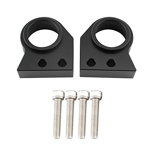 UJEAVETTE 2 Pieces Motorcycle Handlebar Riser Parts Motorbike for Zzr600