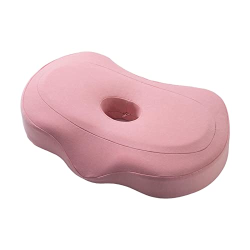 Meadawgs® Ear Piercing Pillow Small Pillow with Ear Hole for Pressure Relieve Side Sleepers Pink