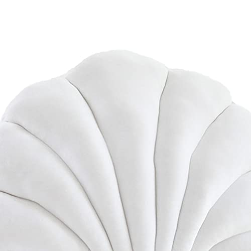 CALANDIS® Decorative Throw Pillow Floor Cushion Household Bedroom Car Seashell Pillows White | 1 Decorative Pillow