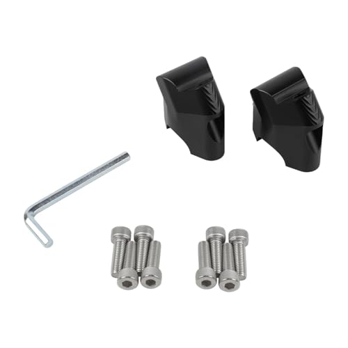 CALANDIS™ Motor Handlebar Riser Modification Accessories Height Increase Raise Adapter Black | Risers | Handlebars, Grips & Levers | Motorcycle Parts | Parts & Accessories
